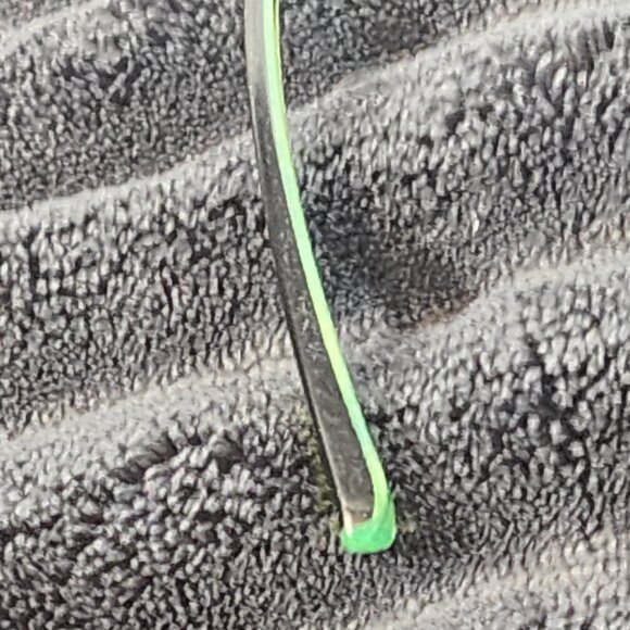 Nike Live Free 7090 010 53-17 140 Black Green Gradient Rectangular Frame Glasses - Picture 15 of 16